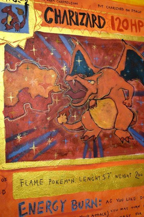 LTC - “Charizard Heritage” - Original XXL 1999 Base Set, Antiek en Kunst, Kunst | Schilderijen | Modern