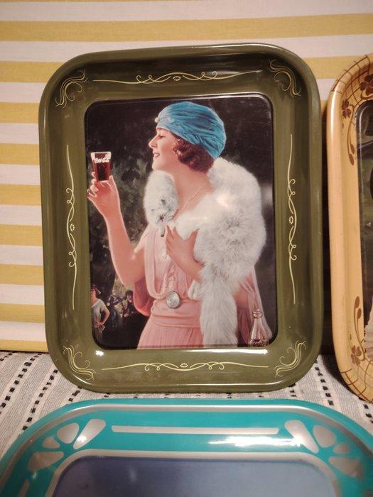 Coca-Cola - Dienblad (6) - Metaal, Antiek en Kunst, Curiosa en Brocante