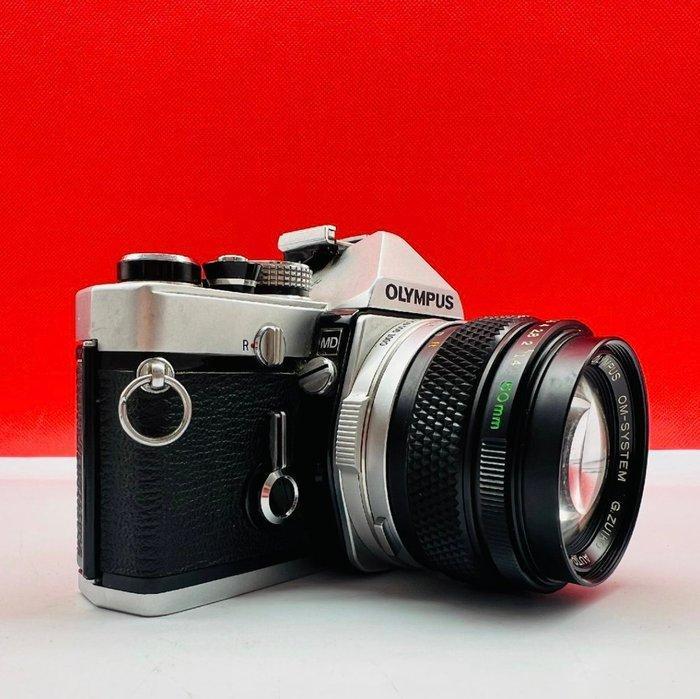 Olympus OM-1 + G.Zuiko Auto-S 1.4/50mm Analoge camera, Audio, Tv en Foto, Fotocamera's Analoog