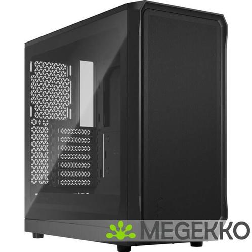 Fractal Design Focus 2 Black TG Clear Tint, Computers en Software, Computerbehuizingen, Nieuw, Verzenden
