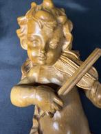 Beeld, Engel, houtsnijwerk - 26 cm - Hout
