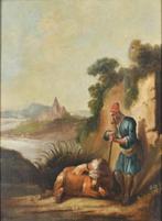 Att. to Johann Heinrich Roos (1631-1685) - The farmer and