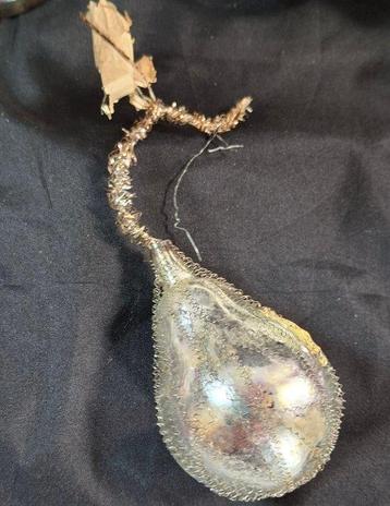 Kerstballen (18) - Glas - 4 bekleed met draad beschikbaar voor biedingen