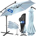 Zweefparasol XL - diameter 300cm - met LED op zonne-energie, Tuin en Terras, Verzenden, Nieuw