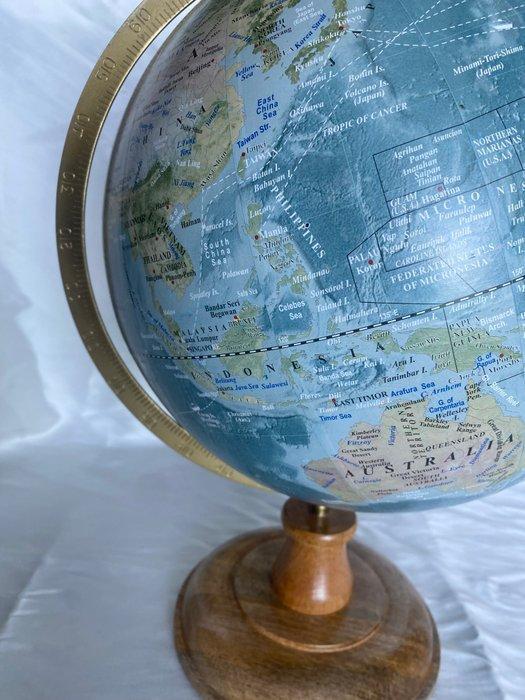 Globe - realizado en Bronce y madera 45cm de alto -, Antiek en Kunst, Curiosa en Brocante