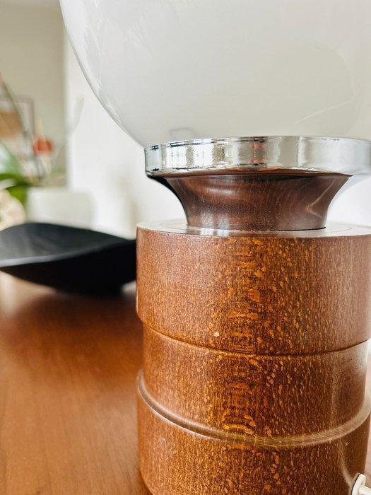 Tafellamp - Hout, Antiquités & Art, Curiosités & Brocante