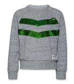 AO76-C-Neck Sweater Sequins - Mid Oxford-06, Kleding | Dames, Truien en Vesten, Nieuw