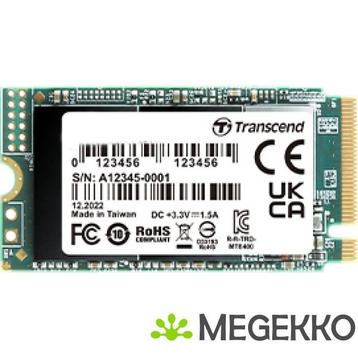 Transcend PCIe SSD 400S M.2 512 GB PCI Express 3D NAND NVMe, Verzenden
