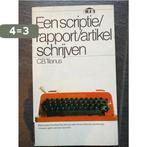 Een scriptie, rapport en artikel schrijven 9789027454164, Verzenden, Gelezen, Tilanus