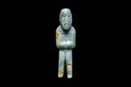 Olmeca, Mexico Blauwe Jade Antropomorfe figuur. C. 1100 -, Collections