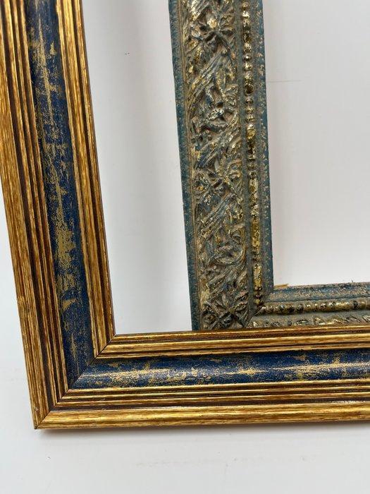 Lijst (2) - Hout - Paar oude lijsten, Antiek en Kunst, Curiosa en Brocante