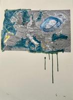 Mario Schifano (1934-1998) - La Cartina dell Europa