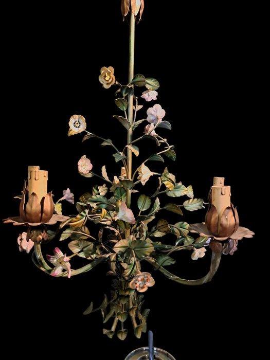 Kroonluchter - IJzer, Keramiek, Antiek en Kunst, Antiek | Verlichting