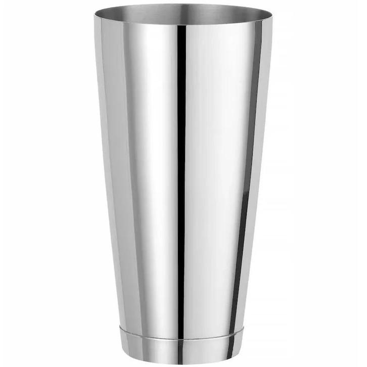 Boston Shaker Beker | BarUp | RVS | 0.8L | Ø90x175(h)mm, Zakelijke goederen, Horeca | Keukenapparatuur, Nieuw in verpakking, Verzenden