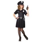 Politie Jurk Zwart Meisje, Kinderen en Baby's, Carnavalskleding en Verkleedspullen, Verzenden, Nieuw