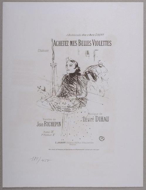 Henri De Toulouse-Lautrec (1864-1901) - Achetez mes Belles, Antiek en Kunst, Kunst | Designobjecten