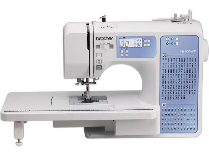 Brother FS100WT electronische naaimachine, Antiek en Kunst, Antiek | Naaimachines, Verzenden