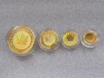 Canada. 1, 5, 10, 50 Dollars 2009 Gold Maple Leaf Hologram