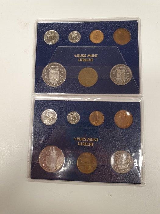 Nederland. Collectie 150 muntsets Nederland & OR 1978-2008, Postzegels en Munten, Munten | Nederland