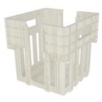 Conteneur de stockage et d’empilage des supports pour œufs -