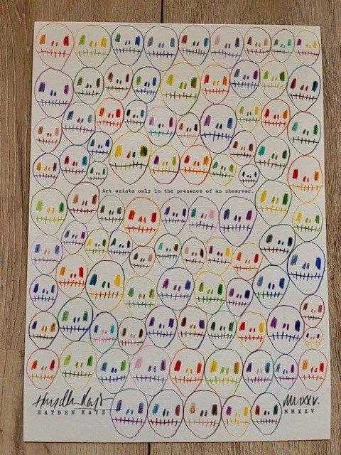 Hayden Kays - Art Works with an Observer (2025), Antiek en Kunst, Kunst | Designobjecten