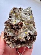 Verzameling mineralen Kristalcluster - Hoogte: 11.6 cm -, Verzamelen, Mineralen en Fossielen