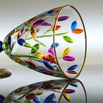 Secoloventesimo - Kelk (6) - Leaves Gold Chalice - 24 kt, Antiek en Kunst