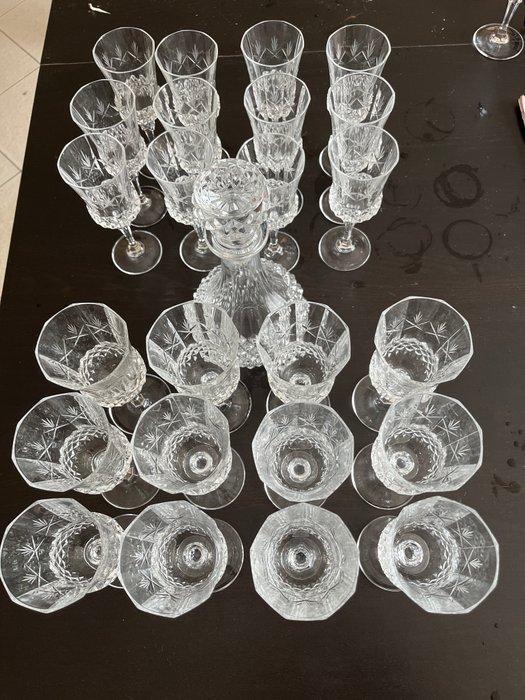 darques durant - Drinkset (26) - Kristal, Antiquités & Art, Antiquités | Meubles | Tables