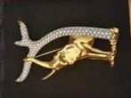 Beeldje - Brooch elephant - SCEBNR2 - Boxed - Kristal, Antiek en Kunst