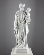 Figurine - Jozef met Kind - 43cm - Biscuit de porcelaine, Antiquités & Art