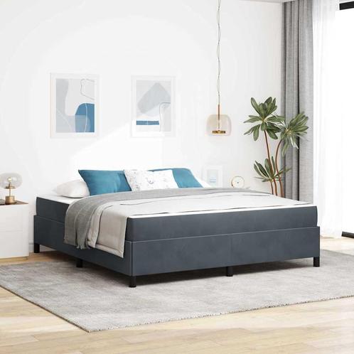vidaXL Bedframe Anders Wit en Lichtgrijs 180 x 200 cm, Huis en Inrichting, Slaapkamer | Bedden, Nieuw, Verzenden