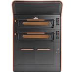 Modulaire Pizzaoven | VISOR | Zwart | Elektrisch | 6x Ø35cm, Zakelijke goederen, Horeca | Keukenapparatuur, Verzenden, Nieuw in verpakking