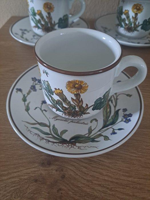 Villeroy & Boch - Koffie- en theeservies (16) - Botanica -, Antiek en Kunst, Antiek | Meubels | Tafels