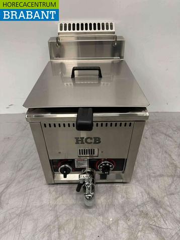 RVS Friteuse Frituur 21 liter Gas Horeca, Articles professionnels, Ophalen of Verzenden