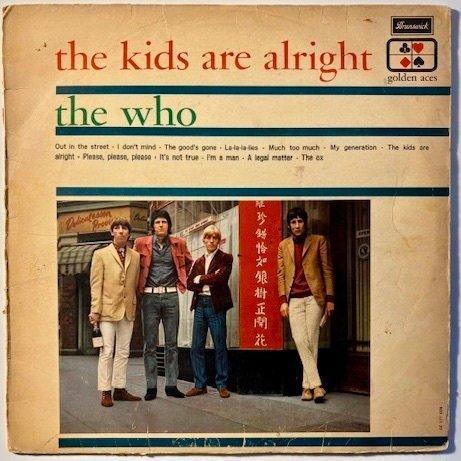 The Who - 2 x LPs + 3 x earlier 7 records - Diverse titels, Cd's en Dvd's, Vinyl Singles