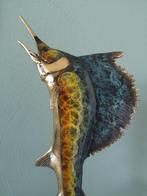 Statue, Marlin jumping - 40 cm - Bronze