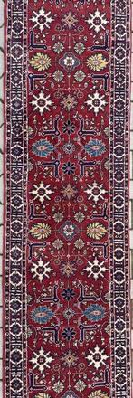 Tapis kazakh, fait main, en laine, neuf, Turquie, coloré -, Nieuw