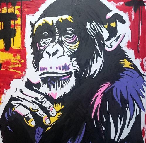 Ole Müller (XX) - What is wrong, Antiek en Kunst, Kunst | Schilderijen | Modern