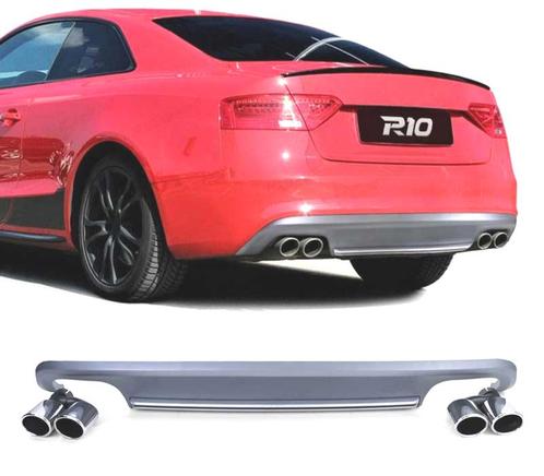 Diffuseur Pour Audi A5 Coupé Cabrio 11-17 Look S5 + Embout, Auto-onderdelen, Carrosserie, Verzenden