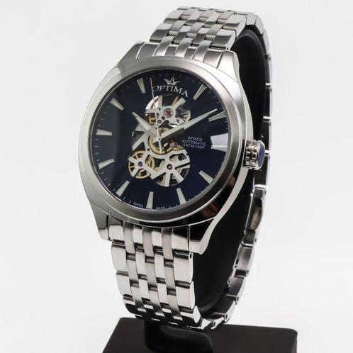 Optima - Atmos Swiss automatic - OSA485SK-SS-9 - Zonder, Handtassen en Accessoires, Horloges | Heren