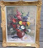 J.J. Foulon (1923-1980) - Kleurrijk bloemen stilleven