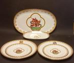 Porcelaine de Paris - Tafelservies (12) - Porselein, Antiek en Kunst