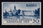 Baden 1949 - Approuvé : Schlegel BPP - Michel: 46 II, Timbres & Monnaies, Timbres | Europe | Allemagne