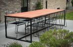 Lange tuintafel 16 personen - Design tafels op maat, Tuin en Terras, Tuintafels, Nieuw