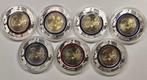 Europa. 2 Euro 2017 (7 coins with polymer) (Zonder, Postzegels en Munten