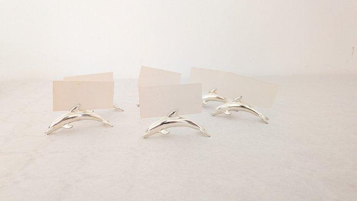 Bugatti - Tafelservies (6) - Dolphin - Verzilverd -, Antiek en Kunst, Antiek | Meubels | Tafels