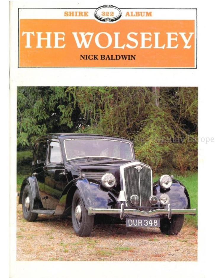 THE WOLSELEY (SHIRE ALBUM 322), Boeken, Auto's | Boeken