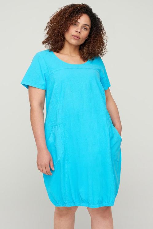 Jurk EASY Zizzi cottonXXL=58Maat 46/48 (XL) of groter, Kleding | Dames, Jurken, Overige kleuren, Nieuw, Maat 46/48 (XL) of groter