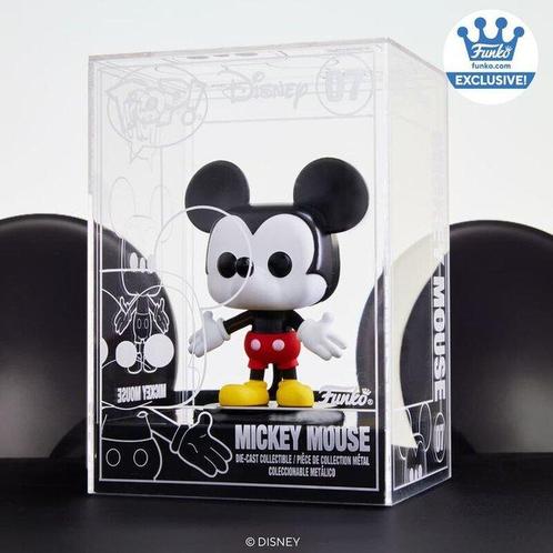Funko  - Funko Pop Disney Pop! Die-Cast Mickey Mouse - 2020+, Antiek en Kunst, Antiek | Speelgoed