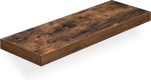 Muurplank - Zwevende plank - Rustieke bruin, Huis en Inrichting, Woonaccessoires | Wandplanken en Boekenplanken, Nieuw, Ophalen of Verzenden